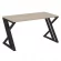 Стол рабочий LOFT VR.L-SRZ-3.7 Металл черный Дуб Аттик_226891