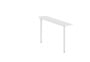 Приставка для стола на двух опорах Sigma SG.442.WH Белая_430924