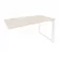 Стол-приставка на О-образном м/к к опорным элементам ONIX O.MO-SPR-3.7 Денвер Светлый/Белый_242220