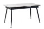 Стол Месси раздвиж. 120-160 Светлый мрамор/Бабочка_2263271