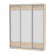 Шкаф-купе B-230х180х60-1(ДСС-D8D8D8)_355872