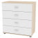 Комод Алиса(K1)856х801х459ручкаскоба96мм(ДСС-Белый)_354563