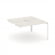 Стайл Проджект Стол-приставка к опор. элем. SN-59P.DPRS-013 Дуб Наварра/Металл Белый/Белый Заглушка _3813232
