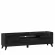 Тумба под ТВ Бруклин 1600 с опорами Черный глянец_253730
