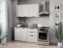 Кухонный гарнитур Джамис 2000 Белый Кашмир_255062