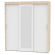 Шкаф-купе T-3-198х175х60-M(ДСС-Белый-4)_349229