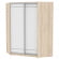 Шкаф-купе YA-198х1400-718-4(ДСС-Белый-D1D1)_344833