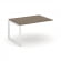 Проходной наб. элем. перег. стола Стайл Проджект SN-59O.NSPRG-001.3 Вяз Благородный/Металл Белый 980_3857636
