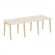 Оникс Вуд Стол переговорный (3 столешницы) OW.PRG-3.0 Денвер Светлый/Дуб Светлый/Металл Белый 2340*9 _4456882