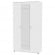 Шкаф распашный Алиса (H5_M) 2230х1200х540 ручка скоба 96мм (Белый)_354881