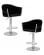 Стул барный DOBRIN MARCEL (черный велюр (MJ9-101)) 2 шт_3636680