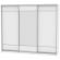Шкаф-купе B-230х270х60-1(Белый-D7D8D7)_356609