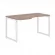 Стол письменный левый XTEN-Q XQCET 149 L Дуб Сонома Белый_235449
