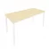 Стол письменный на металлокаркасе SLIM SYSTEM С.СП-6 Клен-Белый_237081
