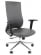 Офисное кресло CHAIRMAN 500 ЛЮКС (LUX) ЭКО Б/П экокожа Серый_3640360