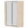 Шкаф-купе YA-230х1400-718-2(ДСС-Белый-D2D2)_346304