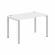 Стол письменный XTEN-S60 XS6ST 127 Белый Серый_4416206