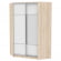 Шкаф-купе YA-230х1400-718-1(ДСС-Белый-D4D3)_345854