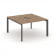 Стайл Проджект Рабочая станция двухсторонняя SN-59P.DRS-003 Дуб Табак/Металл Антрацит/Черный Заглушк _3808356