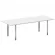 Стол переговорный METAL SYSTEM DIRECT БП.ПРГ-240 Белый_252309
