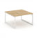 Стайл Проджект Рабочая станция двухсторонняя SN-59O.DRS-003 Тиквуд Светлый/Металл Белый/Белый Заглуш _3811981
