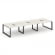 Стайл Проджект Рабочая станция двухсторонняя SN-59O.DRS-074 Дуб Наварра/Металл Черный/Черный Заглушк _3811447
