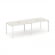 Стайл Проджект Стол переговорный SN-59P.SPRG-012 Дуб Наварра/Металл Белый 2360*980*750 _3811826