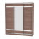 Шкаф-купе B-230х200х60-2(ЯШТ-D9D10D9)_356240