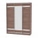Шкаф-купе B-220х180х60-3(ЯШТ-D9D10D9)_358459