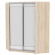Шкаф-купе YA-198х1400-718-4(ДСС-Белый-D2D2)_344835